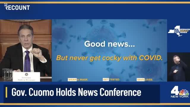 Governor Cuomo: ‘Never Get Cocky with COVID’