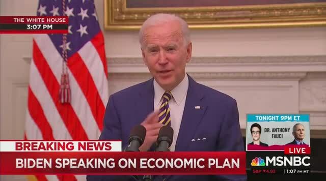 Biden on Covid Stimulus Proposal: ‘Our Debt Situation Will Be More Stable and Not Less Stable’