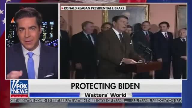 Jesse Watters: The Way Reagan Was Managed Towards the End Is the Way Biden Is Being Managed from the Beginning