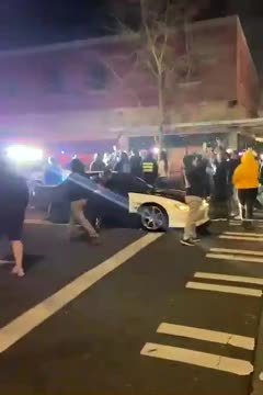 Tacoma, Wash. Police Vehicle Plows Through Mob of Downtown Street Race Spectators