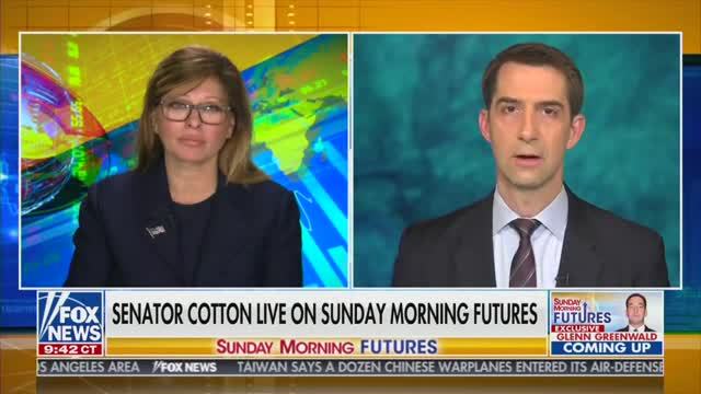 Tom Cotton Says Biden Agenda Will Not Get Support in Senate