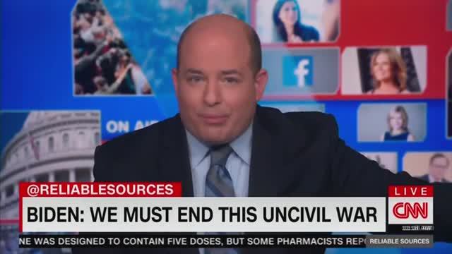 CNN’s Stelter Questions Whether Unity Is Even Possible Right Now After Right-Wing Media Attacks on Biden