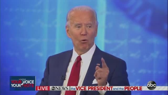 Biden in October 2020: You Can’t Legislate Through Executive Orders ‘Unless You’re a Dictator’