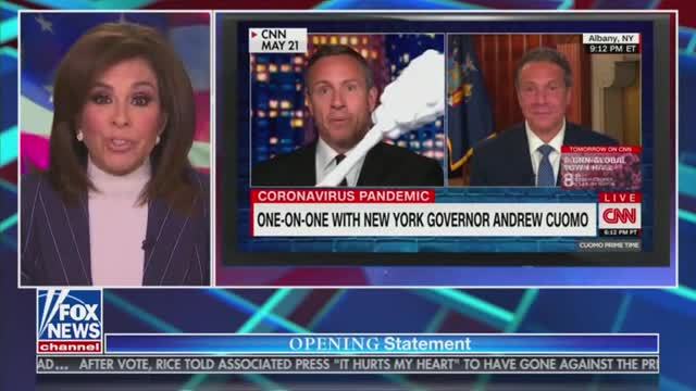 Judge Jeanine Slams Gov. Cuomo: ‘What Leader in a Middle of a Pandemic Writes a Book About Himself?’