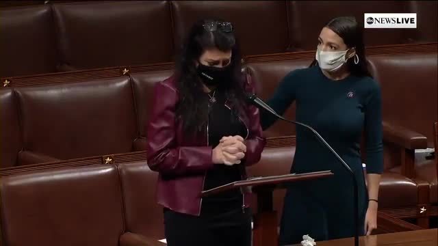 A Sobbing Rep. Tlaib: ‘All I Can Do Is Thank Allah’ I Wasn’t There During Riot
