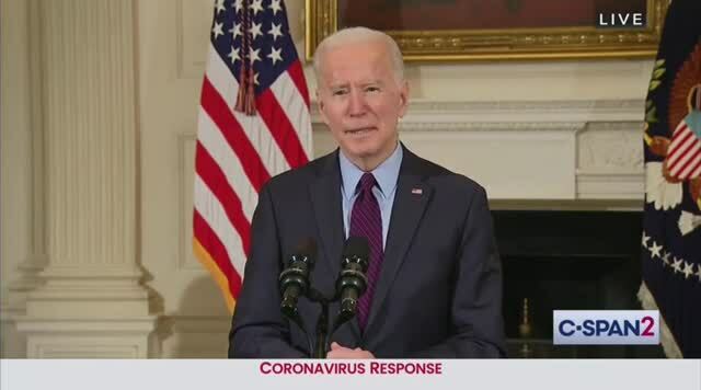 Biden Gets Tongue Tied While Making Case for Fourth Round of Covid Stimulus