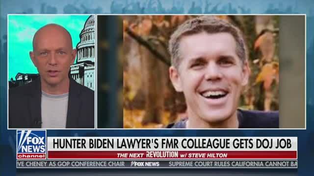 Hilton, Jarrett on Biden’s DoJ Appointment to Hunter’s Colleague: The Fix Is In