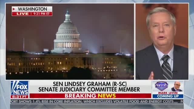 Lindsey Graham: The FBI Knew that the Capitol Riot Was Pre-Planned, I Want to Know If Pelosi Knew About It