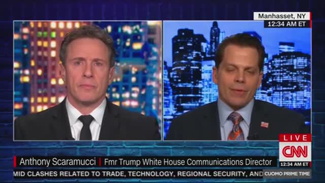 Scaramucci Says Acquitting Trump Will Splinter the GOP; Evades Giving Names When Pressed By Cuomo