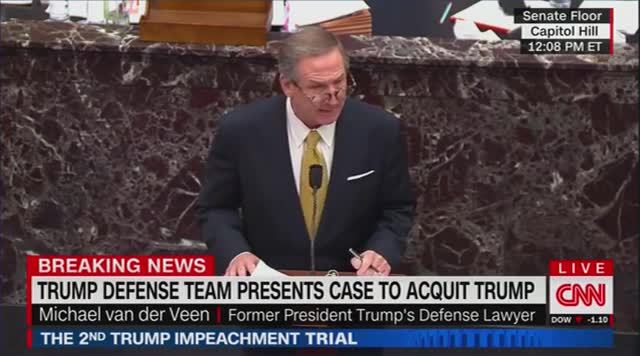 Trump’s Lawyer Plays Video of Democrats Objecting to 2017 Electoral College Count