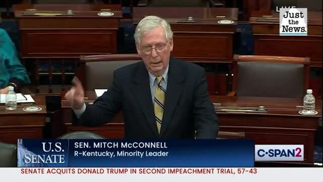 McConnell After Acquittal: Trump ‘Did Not Get Away with Anything — Yet’