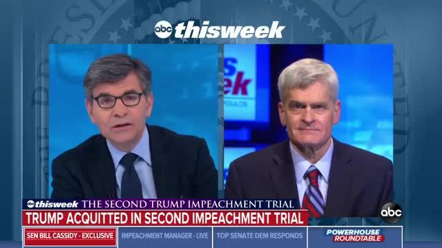 Sen. Cassidy on His Vote to Convict Trump: ‘It Was Clear that He Wished that Lawmakers Be Intimidated’