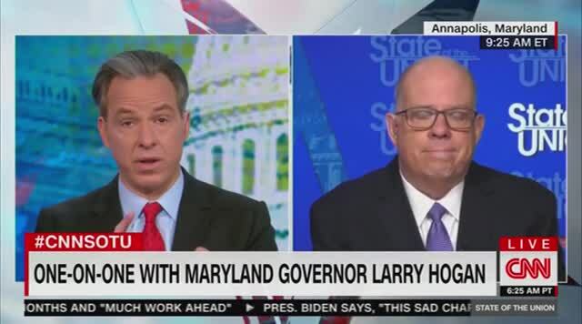 Gov. Hogan: We’re Going to Have a Real Battle for the Soul of the Republican Party over the Next Couple of Years
