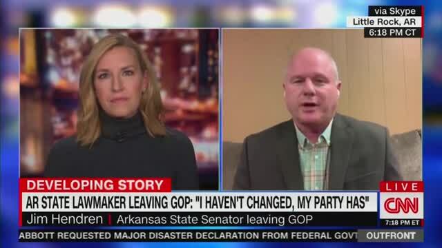 Ark. State Sen. Explains Decision to Leave GOP: People Don’t Want to ‘Follow Trump Regardless of Where He Takes Us’