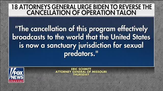 Fox News: ICE Cancels Operation Targeting Sex Offenders