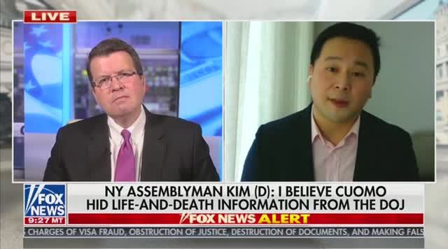 NY Assemblyman Kim: Cuomo’s Threatening ‘Left My Wife in Tears for Two Hours’