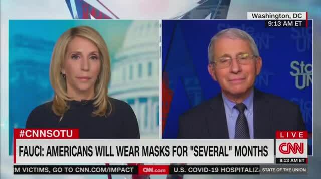 Fauci: Americans May Need to Keep Wearing Masks into 2022 Even if They’re Vaccinated