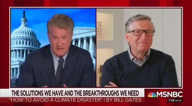 Bill Gates on Criticism of His Carbon Footprint & Climate: ‘Yes, I’m a Strange Person To Be Talking About It’