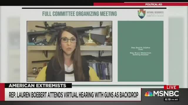 MSNBC’s Hayes Compares GOP Congresswoman to Osama Because She Posed with Guns