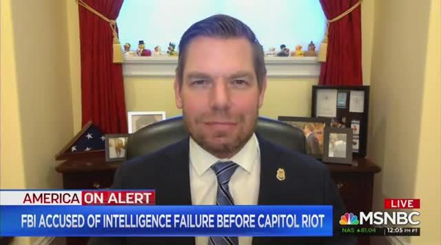 Swalwell: Trump ‘Assembled, Inflamed and Incited the Mob that Attacked the Capitol, Killed a Police Officer’