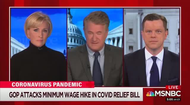 Scarborough Urges Dems to Ignore Manchin, Push Through $15/Minimum Wage Hike