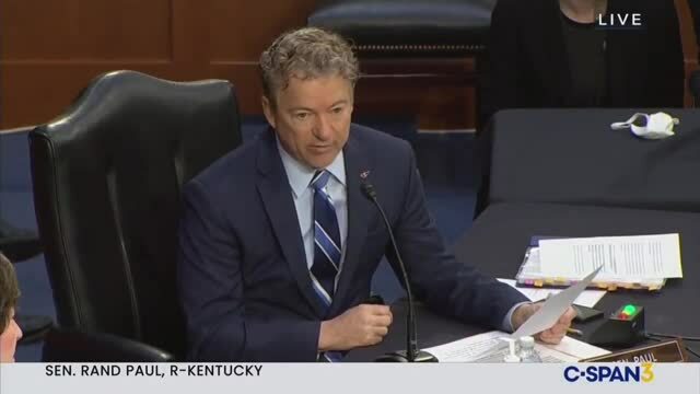 Rand Paul Confronts Biden’s Transgender Nominee for Assistant HHS Secretary Over Genital Mutilation