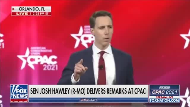Sen. Hawley: ‘I’m Not Going Anywhere and I’m Not Backing Down!’