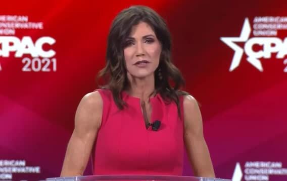 Gov. Noem: Covid Didn’t Crush the Economy, Government Crushed the Economy