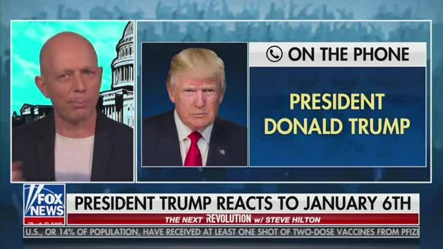 Steve Hilton to Trump: Do You Regret Appearing ‘To Like What You’re Seeing’ on Video When the Capitol Riot Was Unfolding?