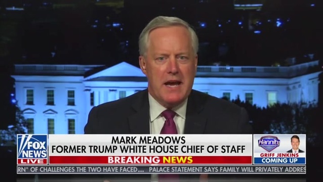 Mark Meadows: Trump Was More Focused at 1 AM in the Morning than Biden Is at 1 PM