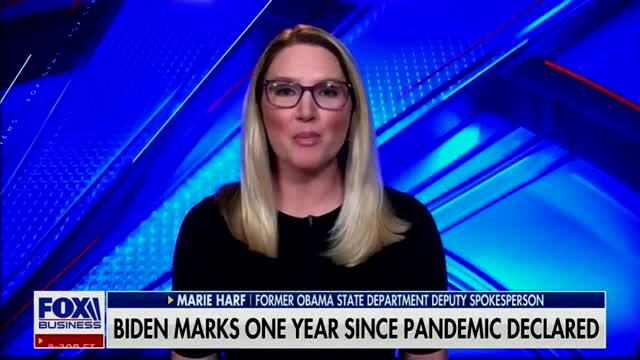 Domenech Cuts off Marie Harf Saying Biden Crushed Covid Goals: We Were Already Ahead When He Took Office