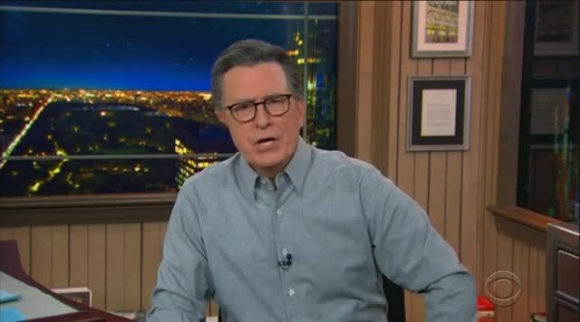 Colbert on Trump Releasing Statement About Thanking Him for Vaccines: Can We Ban Trump From Paper?