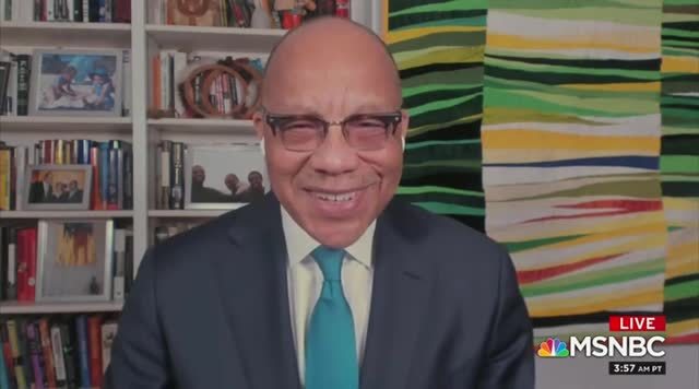 Eugene Robinson Unsuccessfully Attempts to Explain His Wife’s Artwork