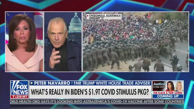 Navarro: Biden ‘Rescue Plan’ Money Going to Social Welfare Orgs for Grants to Help Illegals
