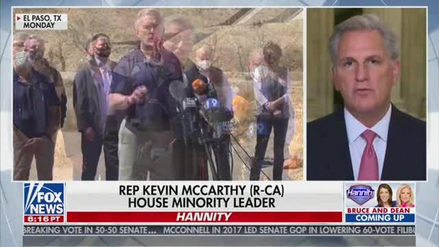 Rep. McCarthy: Why Are Unaccompanied Children Walking to the Border? Because Biden Told Them To Come