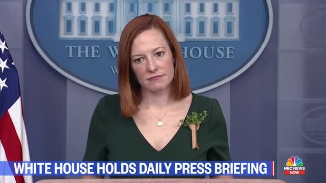 White House’s Psaki Suggests Trump Culpable for Mass Shooting in Atlanta