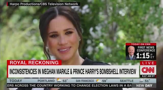 CNN: Growing List of ‘Inconsistencies’ Emerge from Prince Harry, Markle Interview
