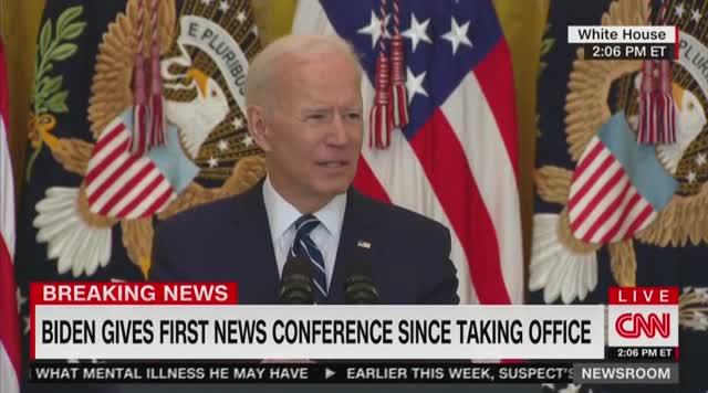 Biden Randomly Starts Yelling in the Middle of an Answer About Taxes