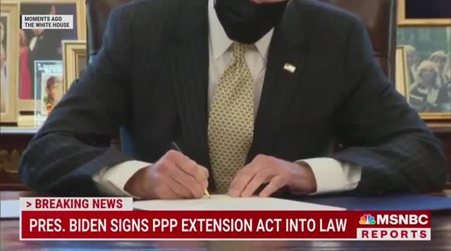 Biden Handlers Aggressively Shout Down Reporters Trying to Ask Biden Questions After PPP Signing