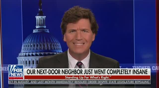 Tucker Calls Canada’s Covid ‘Government Facility’ Internment Camps