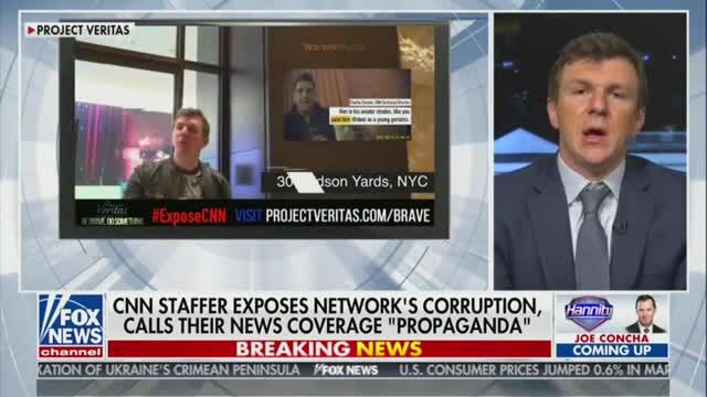 Project Veritas Founder Announces He’ll Be Suing CNN For Defamation