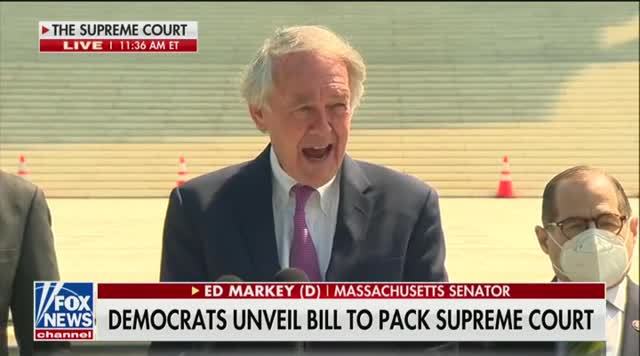 Dem Sen. Markey: Adding 4 Seats Will Repair ‘Broken’ SCOTUS, 6-3 Republican Majority Is ‘Illegitimate’