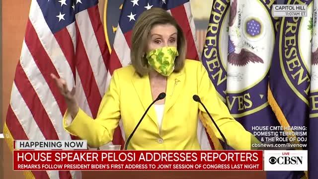 Pelosi: ‘We Cannot Require Someone To Be Vaccinated’ Against COVID-19