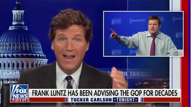 Tucker Carlson Goes After Pollster Frank Luntz: GOP ‘Fails to Represent Its Voters’ Because They Listen to People Like Him