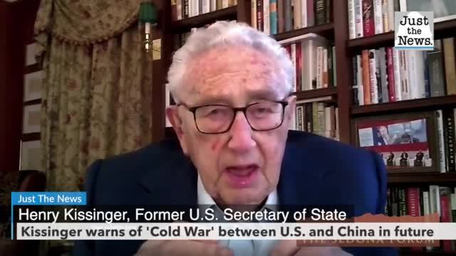 Henry Kissinger Warns of Risk of U.S.-China ‘Cold War’