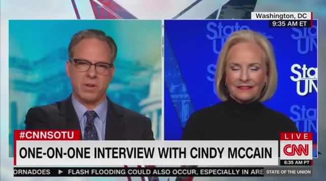 Cindy McCain Calls the Arizona Audit of 2020 Election Ballots in Maricopa County ‘Ludicrous’