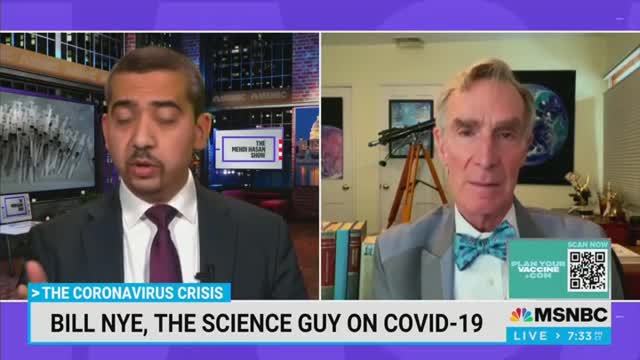 Bill Nye to Anti-Vaxxers: It’s Not Fair if You Allow Covid to Mutate in Your Body and Infect Vaccinated People
