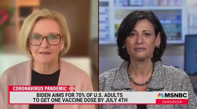 McCaskill to Dr. Walensky: Have You Considered Some Kind of Prize Drawing for People Who Get Vaccinated?