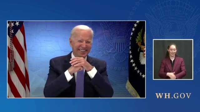 Minute After Live Stream Started, Biden Says ‘I’m Just Waiting for Them to Tell When We Get Going’