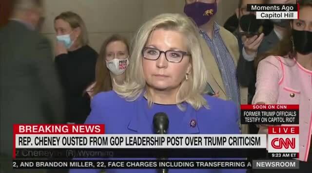 Rep. Cheney: ‘I Will Do Everything I Can to Ensure that [Trump] Never Again Gets Anywhere Near the Oval Office’